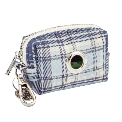 Waste Bag Holder -Beige Plaid Waste Bag Holder -Beige Plaid